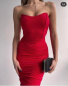 Preview: Bandeau Stiftkleid Hatce rot