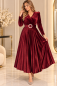Preview: Kleid Velvet bordeaux