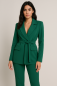 Preview: Zweitiler Blazer Hose grün