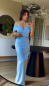 Preview: Abendkleid Mavi mit Steinen