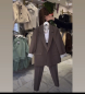 Preview: Blazer und Hose Set braun