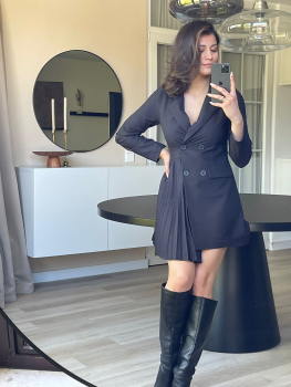 Blazerkleid Janina schwarz