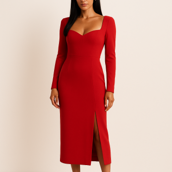 Stiftkleid NUR in rot