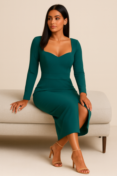 Stiftkleid NUR in grün